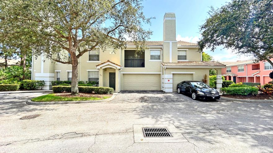 Perfectly located 3/2/2 corner unit in one of the most desirable gated communities in St Lucie West. Granite countertops. Access to the balcony from the master bedroom and kitchen. Wood-like flooring throughout. Located in a quiet and private section of the beautifully landscaped and well-maintained community. Full-size laundry room and 2-car garage. The Belmont offers a resort-style heated swimming pool & spa, fitness center, tennis court, multi-media room, and valet trash service. Within walking distance to many restaurants, shops, entertainment, and Met's Stadium (Clover Park); short drive to golf courses, the Cleveland Clinic in Tradition and IRSC. Right off I-95, <30 minutes to beautiful beaches, parks, and recreational waterways for boating and fishing. 45 minutes to PBI Airport.