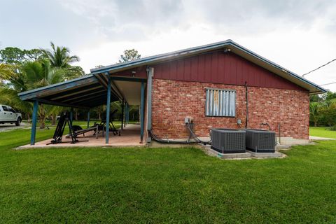 A home in Loxahatchee Groves