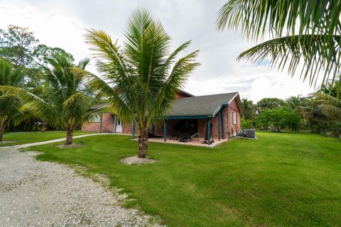 A home in Loxahatchee Groves