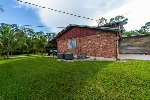 A home in Loxahatchee Groves