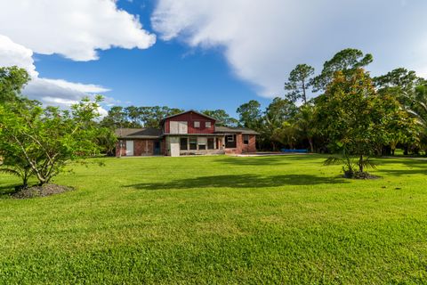 A home in Loxahatchee Groves