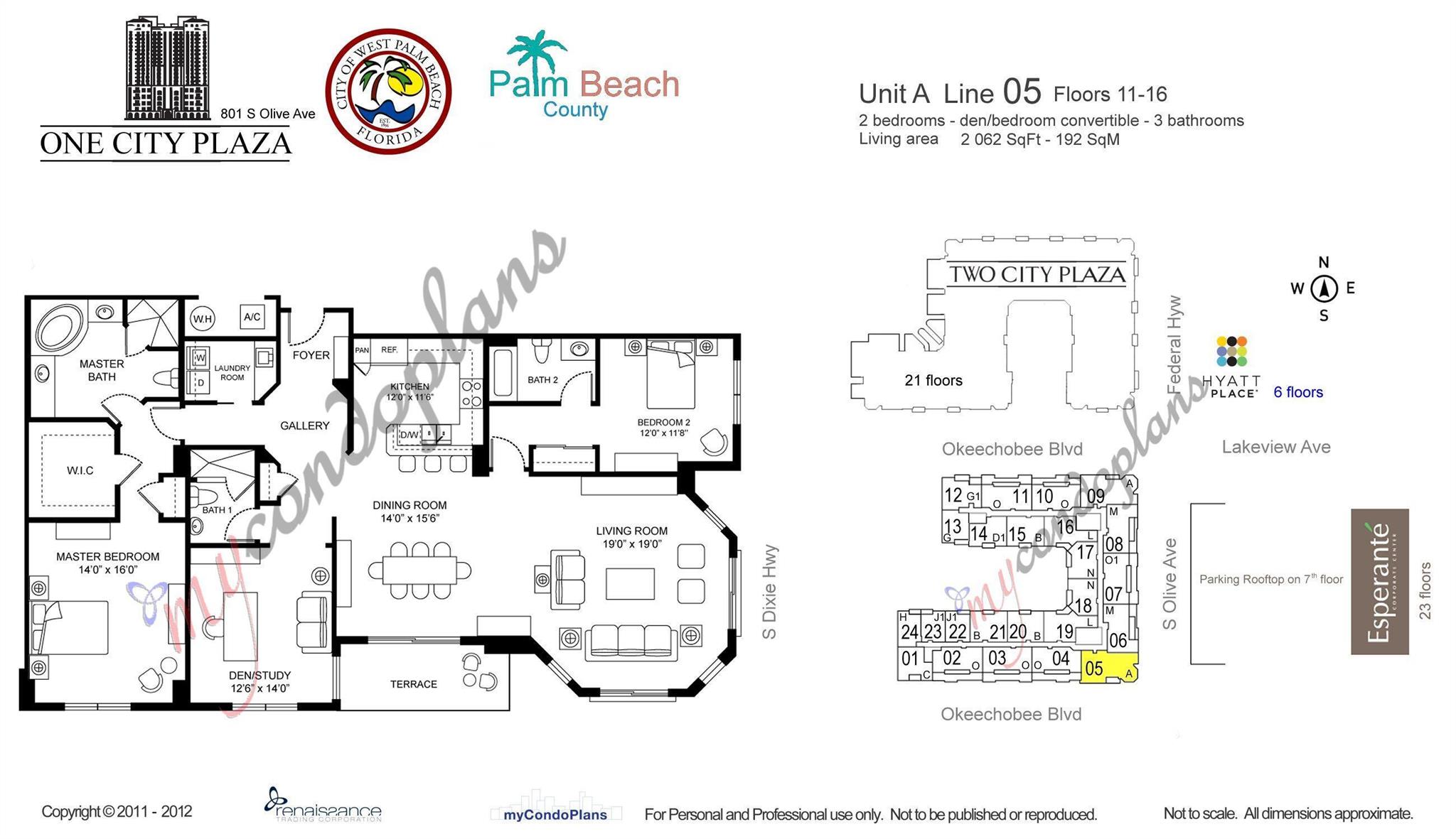 ONE CITY PLAZA CONDO - Residential
