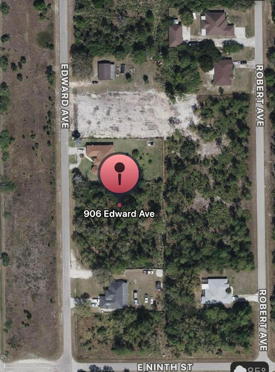 This 0.50-acre parcel, centrally located, is ideal for building a residential or investment property in a quiet, growing Lehigh Acres neighborhood, with straightforward access to key services and roadways such as Lehigh Acres Fire Department Station 1, Charlie R. Matheny Park, Leeland Lake & Recreational Facilities and Retail Access like Dollar General.