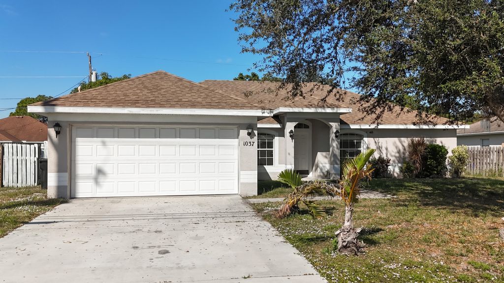 Photo of 1037 SW Paar Drive, Port Saint Lucie, FL 34953 (MLS # R11142821)