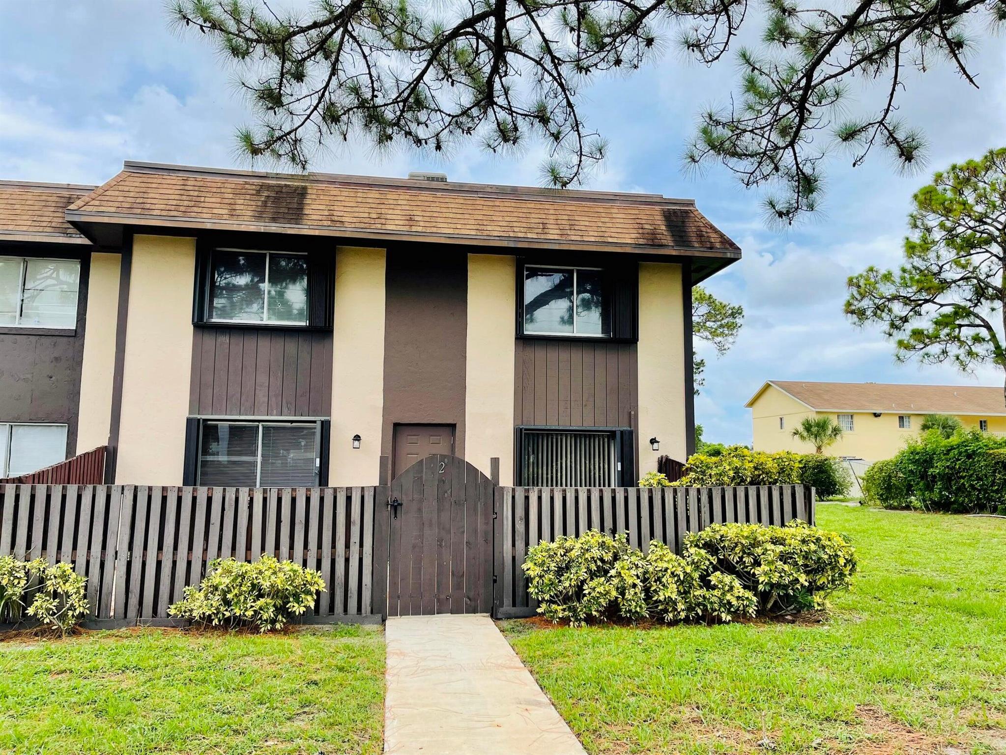 Bright & Renovated 2-Bedroom Unit in Central Location! all ages welcome.Move-in ready August 1, 2025!This beautifully updated unit features 2 spacious bedrooms and 1.5 bathrooms. Enjoy an updated kitchen with stainless steel appliances and the convenience of an in-unit washer and dryer. The inviting front porch patio is perfect for relaxing or entertaining.Located in a well-maintained community offering a refreshing pool and two parking spaces. Ideally situated near shopping, dining, and major amenities.Don't miss this fantastic opportunity!