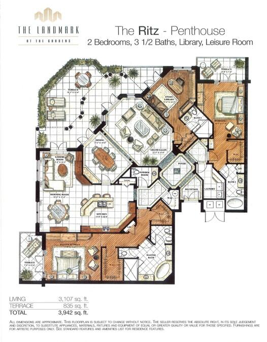 LANDMARK AT THE GARDENS CONDO - Residential