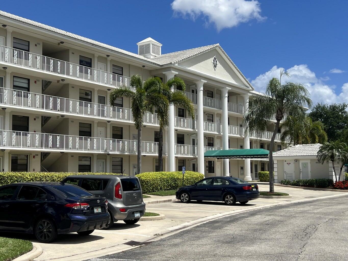 Move-in ready, all ages welcome in A-rated school district supremely positioned in central Boca's ''Pocket of Paradise'' ~ Whitehall at Camino Real. This unit has 2 screened in Balconies overlooking the golf course. Two bedrooms, two baths, Updated kitchen, fresh paint, brand new floors, Huge in-unit Laundry Room with Bonus Room to use as office, storage, etc. Master bedroom has private balcony. 1,385 s/f under air, Condo is in peaceful and quiet setting, with two lakes and two swimming pools, located less than 6 miles from downtown Boca Raton and the beach. Easy commute to just about anywhere. Close to great shopping, restaurants, and I95 entry. Pet allowed with restrictions. Shows great. Plenty of parking.