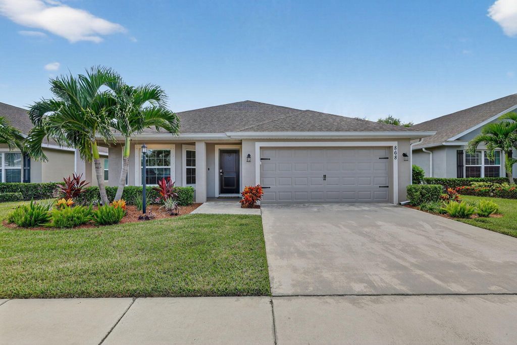 Photo of 868 NE Whistling Duck Way, Port Saint Lucie, FL 34983 (MLS # R11124539)