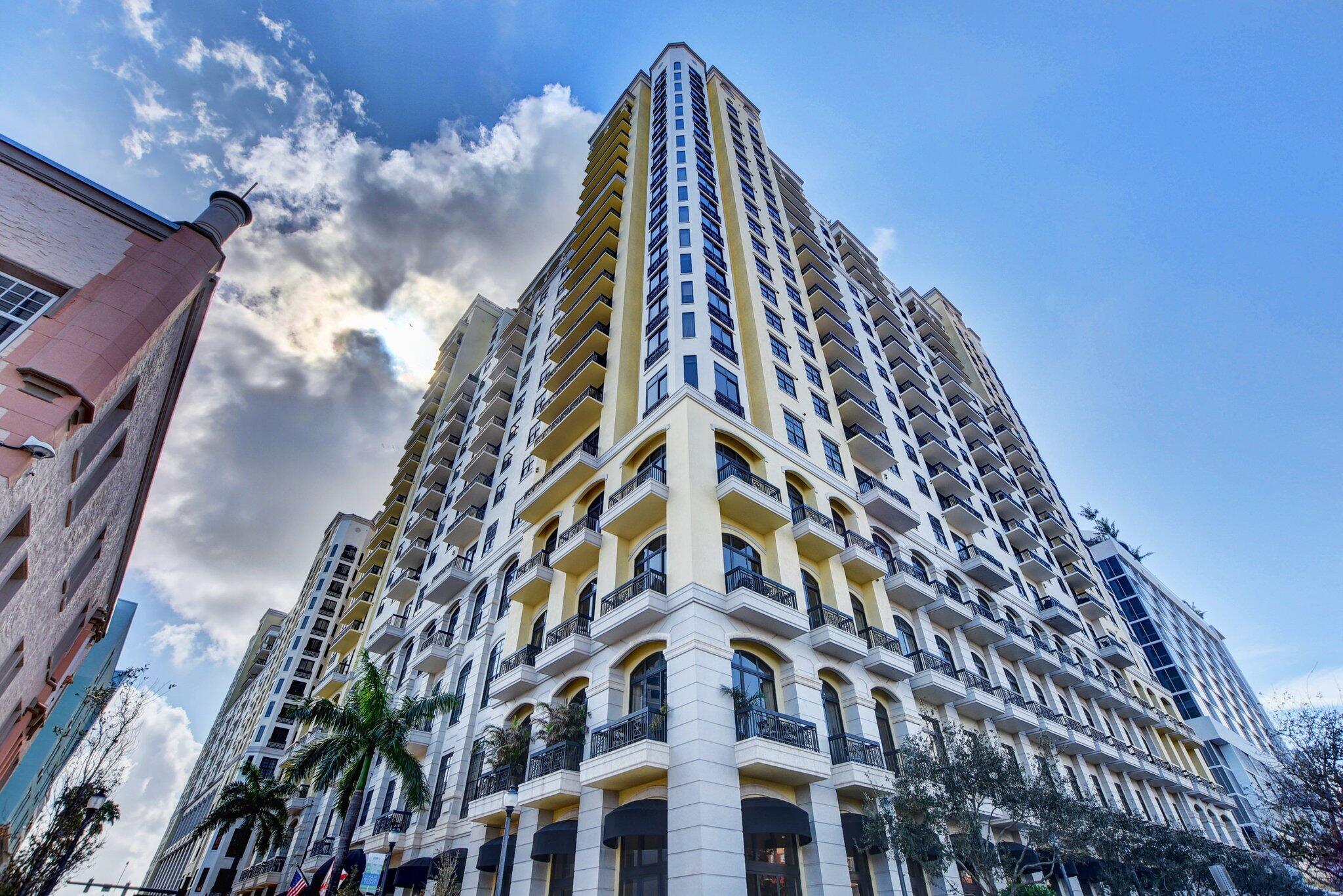 Welcome to one of the most stunningly renovated 2BR/2BA split floor units in Two City Plaza! This fully remodeled unit leaves no detail overlooked. Enjoy a custom kitchen with panel-covered, top-of-the-line appliances and undermount lighting, new flooring, solid-core doors with gold accents, and designer bathrooms with textured walls and separate showers. High-end lighting, custom California closets, and a brand-new TV complete the package.Located in one of Downtown West Palm Beach's premier buildings with 24-hr security, concierge, valet, rooftop pool, towel service, hot tub, sauna, steam room, and a state-of-the-art gym with Peloton bikes. Includes garage parking and private storage. Luxury living at its finest!