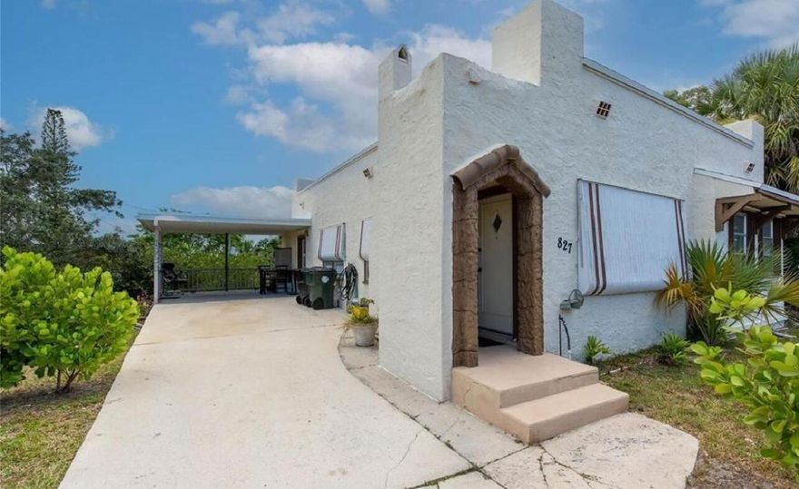 Back on market — no fault of seller.. Property is being sold AS-IS. Seller has completed a prior inspection and will not make repairs. This move-in ready property offers 1,090 SF upstairs plus a 735 SF lower level, totaling 1,825 SF of living space. Recent updates include newer AC (2018). Water heater approx. 7 yrs old,, solid plumbing and electrical, and a carport awning. Situated on a 7,944 SF lot with room to garden, entertain, or expand. Conveniently located minutes from downtown Lake Worth Beach, dining, shopping, and the Intracoastal, with easy access to I-95. Quiet, established neighborhood offering space, character, and location. Private showings by appointment for qualified buyers.