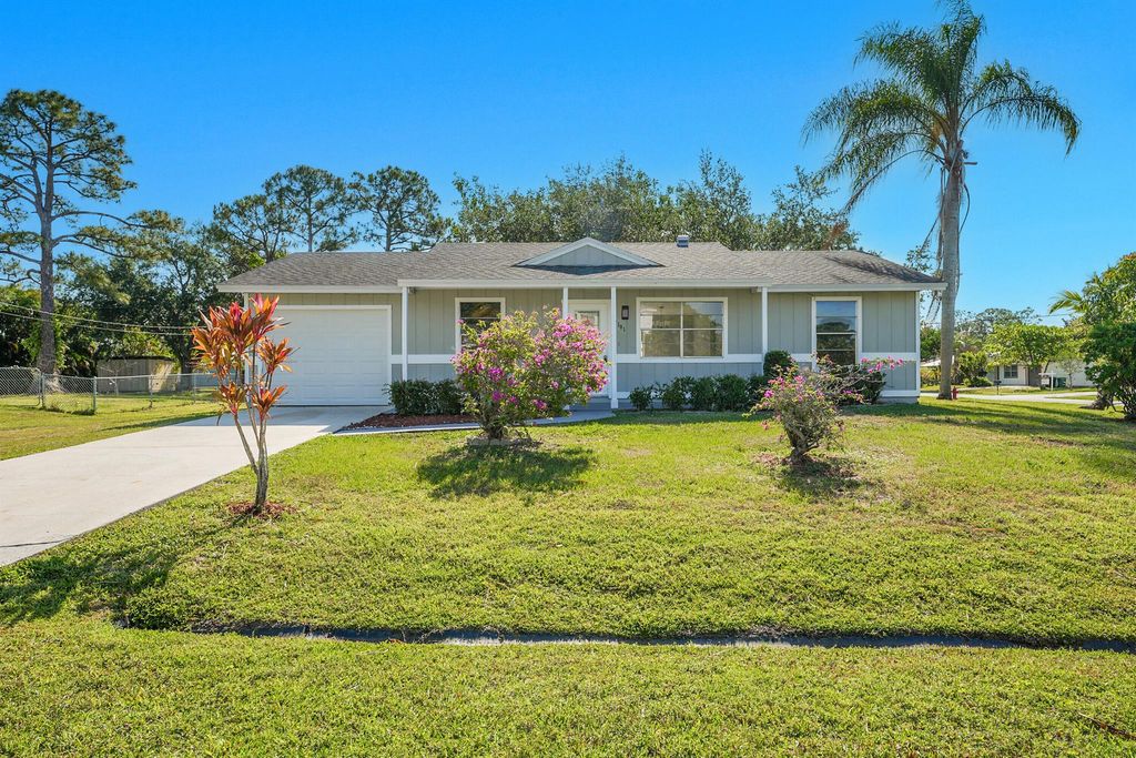Photo of 2191 SW Barthel Street, Port Saint Lucie, FL 34984 (MLS # R11082528)
