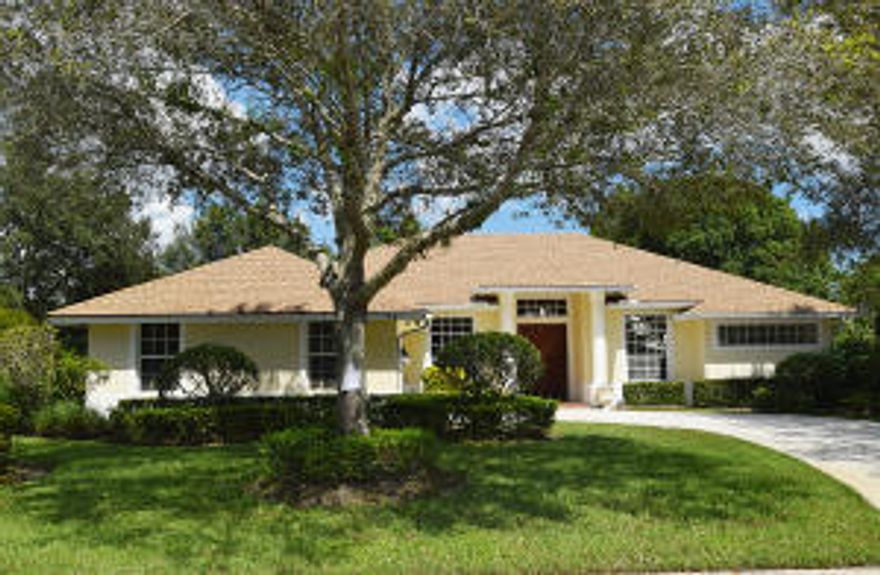 This is an excellent opportunity to live in the gated community of DANFORTH! This very desirable flexible floorplan is great for a family and even allows for an in-law possibility! The home offers 4 bedrooms, 3 bathrooms, a huge media/flex room plus an over-sized 2 car garage. The private screened lanai offers tranquil views out to the pool area, a fenced yard and nature beyond-perfect for relaxing with family & friends. The gourmet chef's kitchen features granite countertops, cherry cabinetry plus stainless steel appliances. The interior is light and bright with volume ceilings and hardwood flooring in the main living areas. This premium location is close to I95/turnpike and downtown Stuart! Landlord will maintain pool & yard.