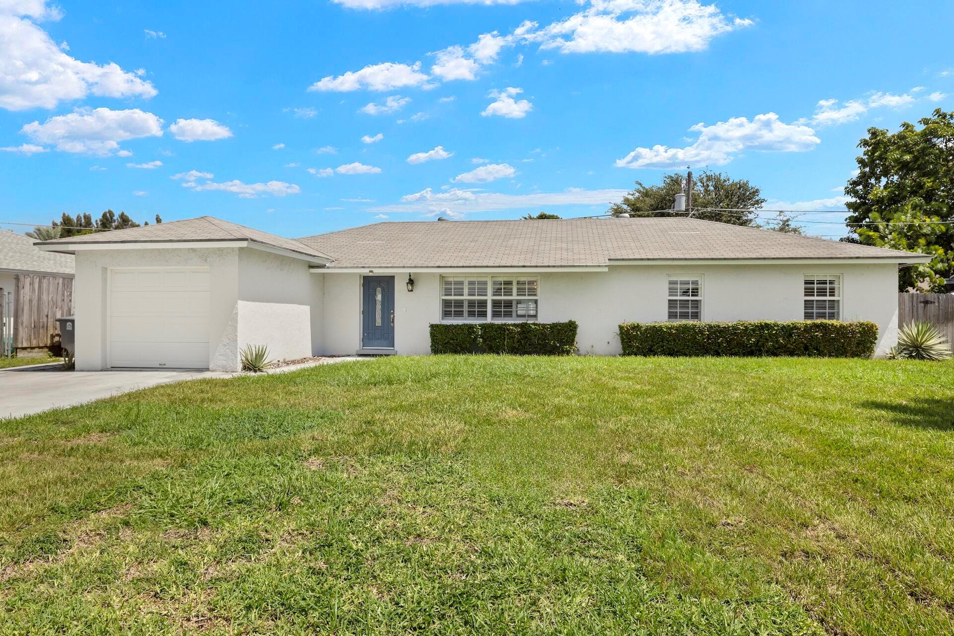 Nice clean, move in condition, updated, Tile, appliances, screened patio, fenced yard. easy fast move in. Great schools, close to I-95, shopping, entertainment and more