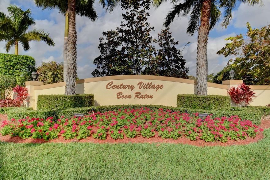 LEADING YOU HOME...Welcome to Century Village Boca Raton! This 55+ condo community is one of the best values around featuring a beautiful lake view, a bright layout. It’s the perfect mix of comfort, convenience, and community! You’ll love all the activities and amenities right at your doorstep: indoor and outdoor pools, a modern gym, billiards, yoga and dance studios, a theater with shows all year long, plus art and card rooms. The clubhouse also offers Wi-Fi, cable, and water included in the fees—so it’s easy living all around. Located near Glades Road and Kimberly Blvd., you’re close to shopping, restaurants, and more. The unit is on the 3rd floor near the elevator and laundry room. This is a friendly 55+ community with so much to enjoy—come see it today before it’s gone!
