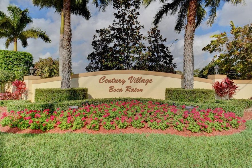 LEADING YOU HOME...Welcome to a beautiful lake view with floor plan that boasts natural lighting in Century Village Boca Raton! Enjoy amenities galore in this friendly 55+ condo community which  is one of the best values around. It’s the perfect mix of comfort, convenience, and community! You’ll love all the activities and amenities right at your doorstep: indoor and outdoor pools, a modern gym, billiards, yoga and dance studios, a theater with shows all year long, plus art and card rooms. The clubhouse also offers Wi-Fi, cable, and water included in the fees—. Located near Glades Road and Kimberly Blvd., you’re close to shopping, restaurants, and more. The unit is on the 3rd floor near the elevator and laundry room. There’s so much to enjoy—come see it today before it’s gone!
