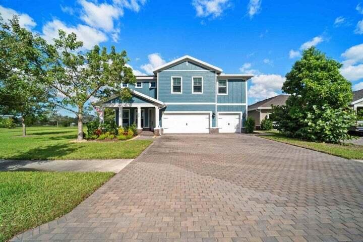 Beautiful 4-Bedroom Pool Home in a Resort Style Community. Pet Friendly. Can be rented Semi-furnished or not. Plenty of room for a big family. Home has a large and very private fenced backyard with nice size pool and outdoor grill kitchen. 3 car garage.Home includes Generac generator, Hurricane Impact Windows and use of a 6 seater golf cart. Children and Pet friendly neighborhood