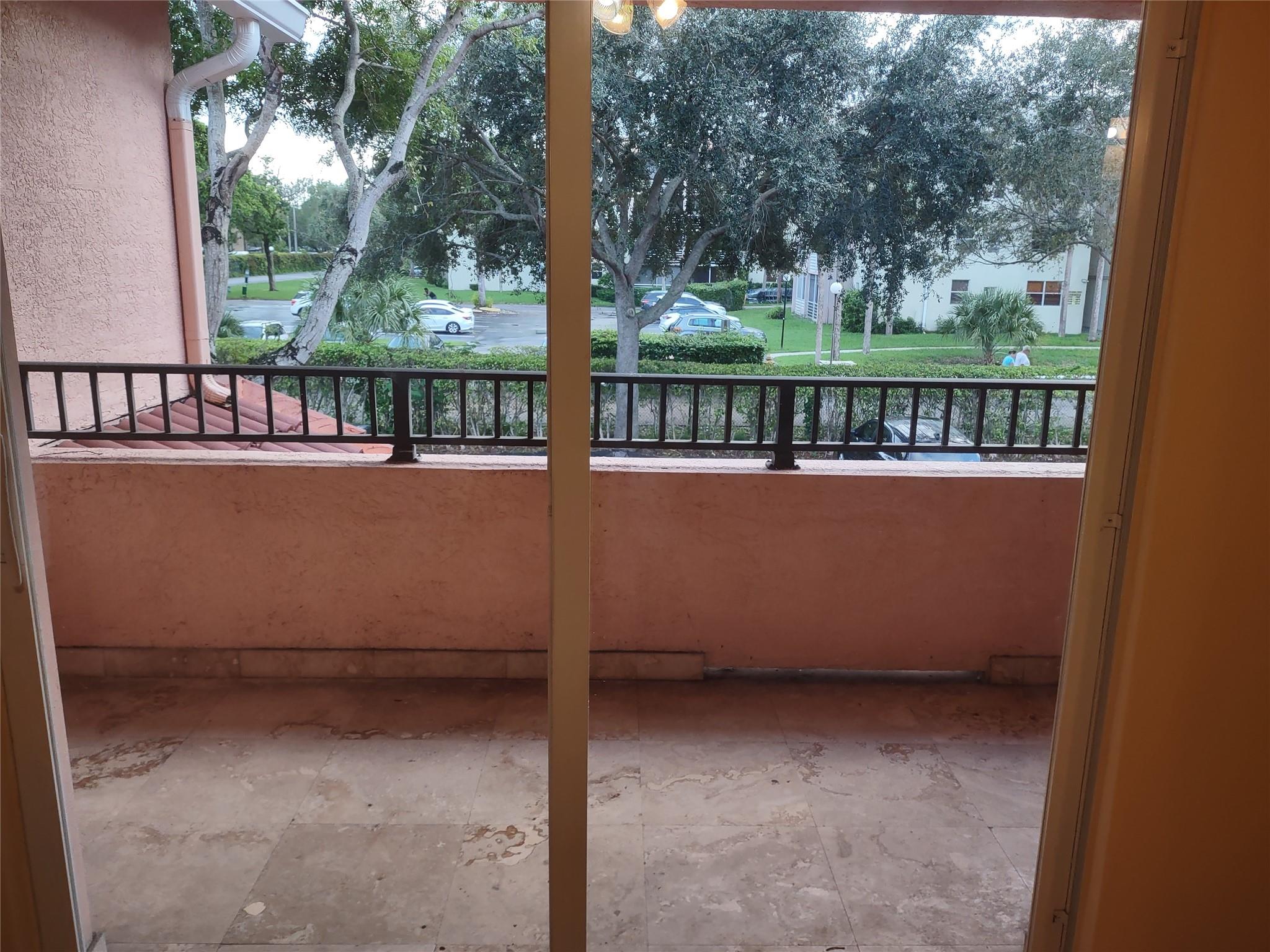 One bedroom One Bath One Car Garage plus One Parking Space in Front of the Garage Door. This second floor unit had Tiles and wood stair to go up. The main apartment and the garage are freshly painted.  The Belmont is a gated community. Rent included water sewage and trash. It is located near University Drive and McNab Road (same road as one exit Cypress Creek on I.95 and drive west to ward University) and it is located right next to Walmart.