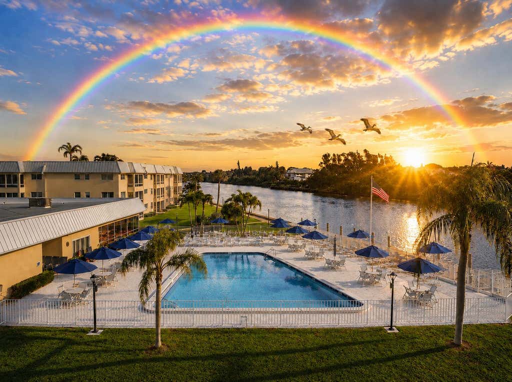 Photo of 11 COLONIAL CLUB Drive #302, Boynton Beach, FL 33435 (MLS # B26054663)