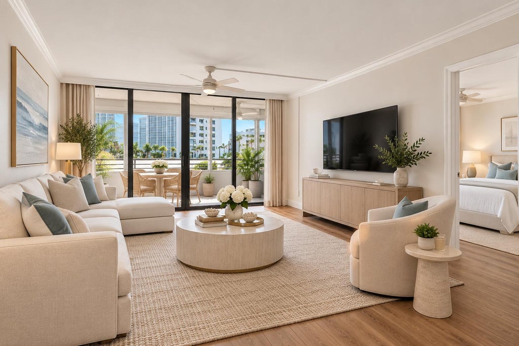 Photo of 3589 S OCEAN Boulevard #303, South Palm Beach, FL 33480 (MLS # B26091291)