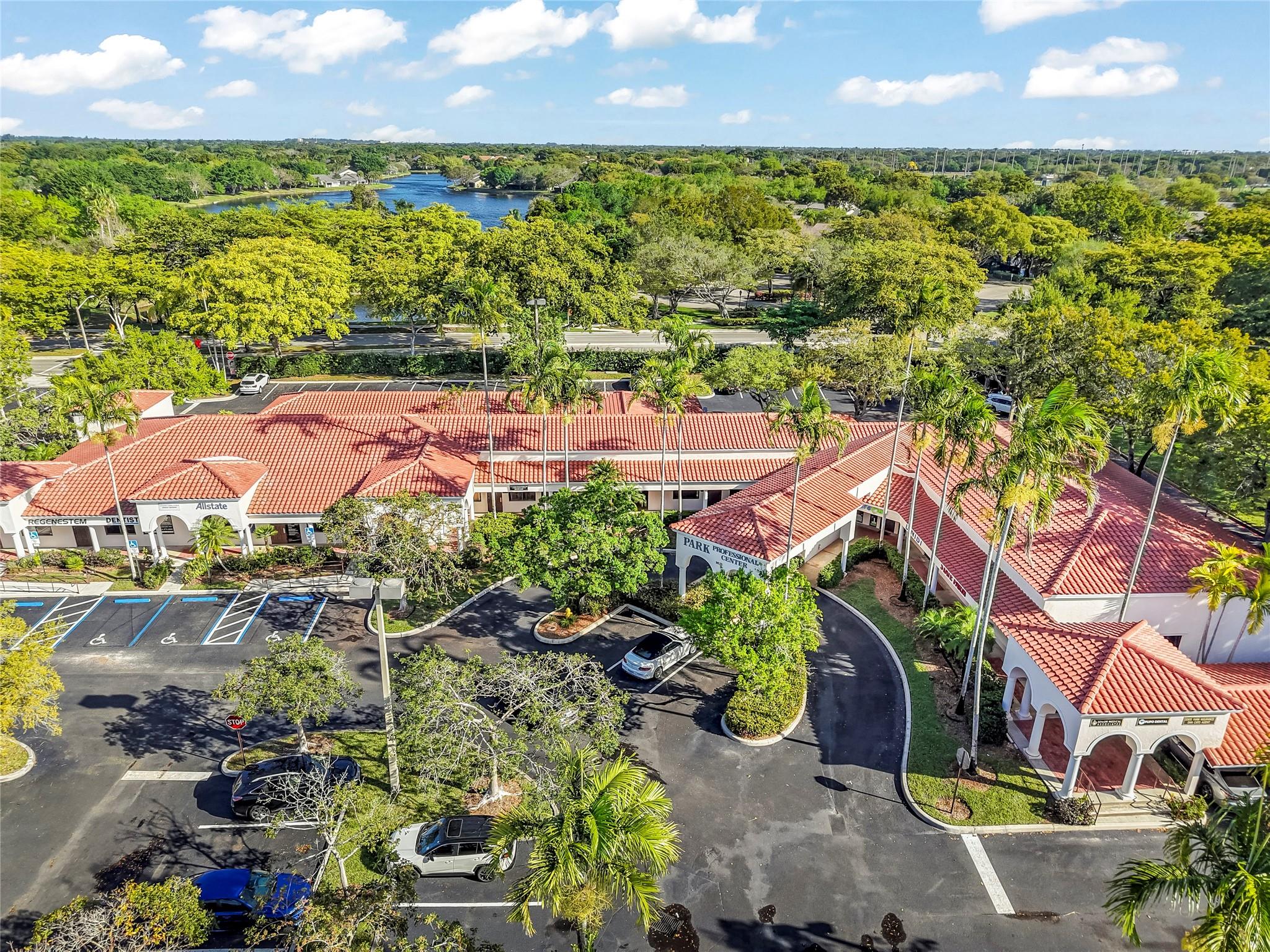 Best deal in Plantation, great office for a Medical/Professional location. 1st Floor, located at Central Park Place Professional Center. This office consists of 5 potential office rooms, a waiting room, a receptionist window, a file room, 5 office spaces, or 4 offices and a conference room your choice. A kitchenette-style break area and 1 restroom. Plus rear entrance with private under hang parking in front of the rear door. The plaza has lots of draws with multiple businesses and restaurants, plus low association fees. Lots of parking, close to highways and high income demographics. Plaza has had a new roof installed, parking lot resurfaced, and recently re-landscaped, all paid in full. Priced to sell, please inquire.