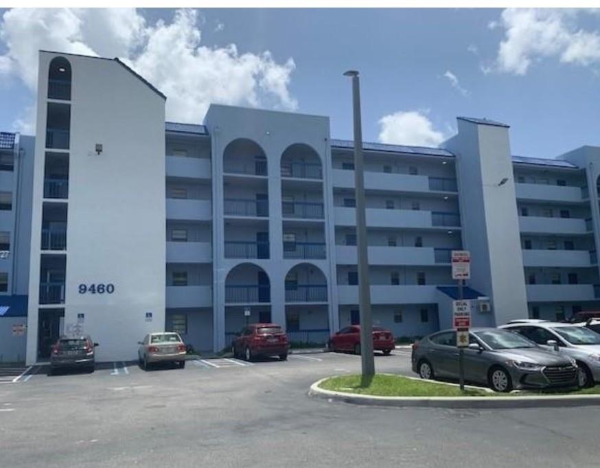 Don't miss out on this rarely available 1-bed, 1-bath unit in the heart of Fontainebleau. This unit is totally renovated, new flooring, new cabinets and freshly painted.  Your private terrace can be accessed from the living room and bedroom with a view to the pool.  You will find ample storage with 2 large walk-in closets and separate linen closet. This unit is located close to the elevator and community laundry on the same floor.  Well-maintained community with easy access to highways, restaurants, FIU, and just minutes from International and Dolphin Malls.  HOA approval required.  $200.00 Non-Refundable: Application fee $100.00 
Processing fee $100.00 
$25.00 MONEY ORDER for Bleau Grotto. No Pets shall be permitted.