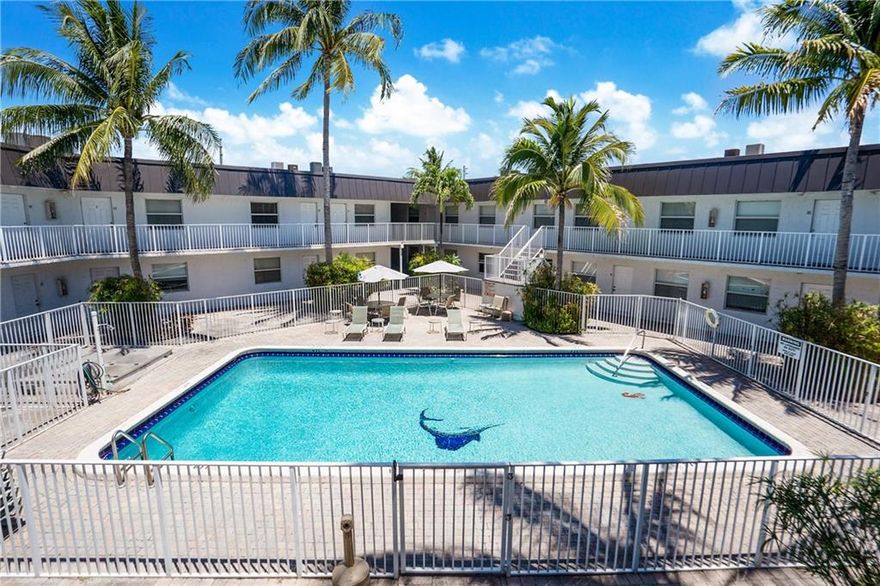 YOU CAN RENT RIGHT AWAY THIS GREAT SECOND FLOOR WALK UP CONDO UNIT.   THIS IS A CASH PURCHASE ONLY.  ALL TILED, CENTRAL A/C, NEWER WATER HEATER, AND NEW ELECTRICAL PANEL. ALL IMPACT WINDOWS THROUGHOUT.  SPACIOUS LIVING AND DINING AREA, LARGE BEDROOM AND WALK IN CLOSET.  ALL LARGE WHITE TILED BATH WITH TUB-SHOWER HAS SLIDING GLASS DOOR.    THIS UNIT IS READY TO RENT OR LIVE IN RIGHT AWAY.  COMPLEX DOES ALLOW PETS.  LARGER DOGS, NON AGGRESSIVE ARE PERMITTED.  ONE ASSIGNED PARKING SPACE.  GREAT LOCATION IN EAST FT. LAUDERDALE - EVERYTHING IS MINUTES AWAY- LAS OLAS, THE BEACH, WILTON MANORS.  ALL AGES WELCOME.  COMPLEX COLLECTS RESERVES.  THIS IS A CASH PURCHASE ONLY AND OWNER WILLING TO GIVE A CREDIT TOWARDS SPECIAL ASSESSMENT AT CLOSING.   EASY TO SHOW.  1 YEAR RENTALS ONLY NO SHORT TERM.