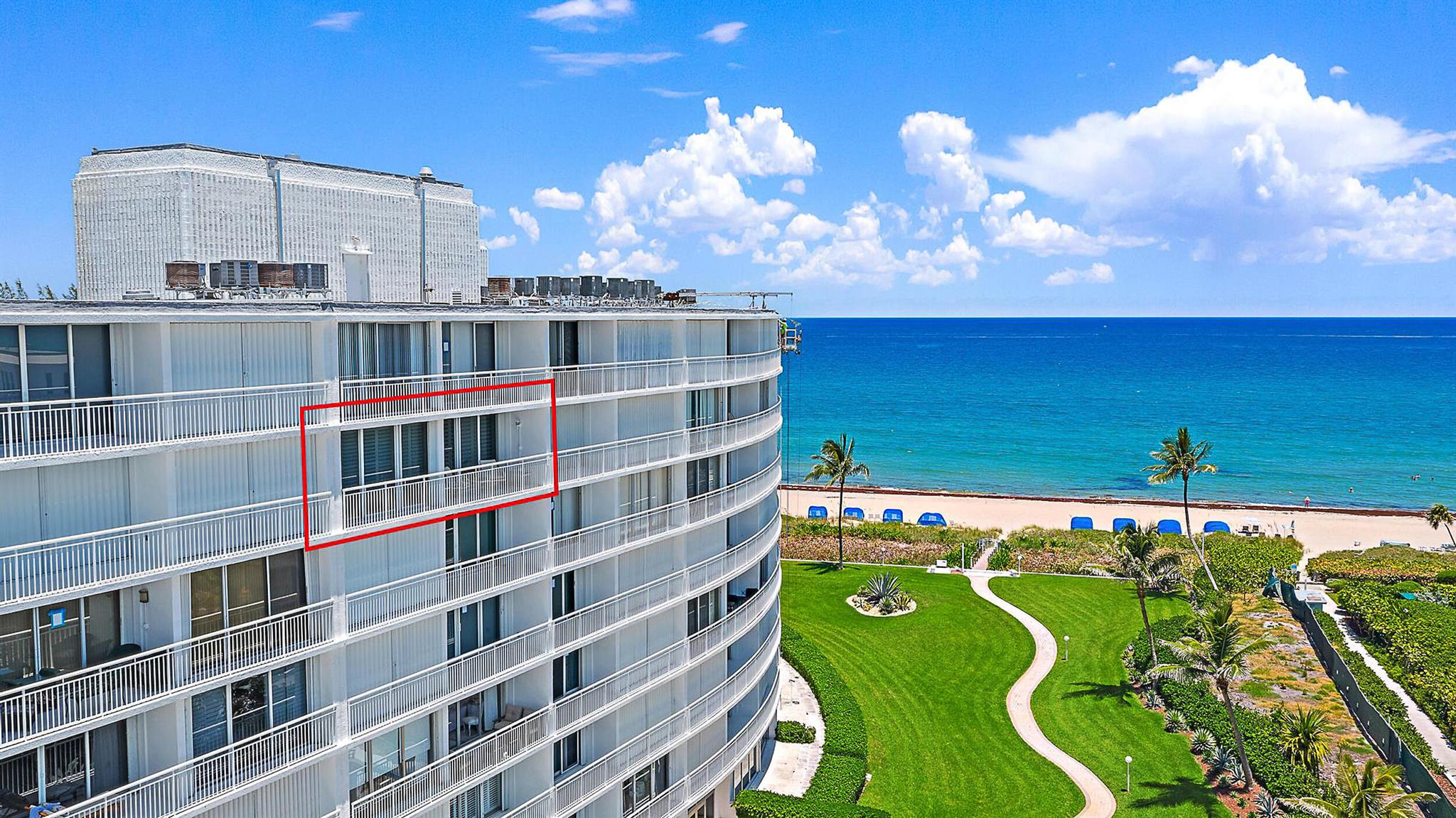Stunning high-floor oceanfront residence with sweeping views of the Atlantic & Intracoastal. This impeccably renovated 1-bdrm, 1-bath condo features impact glass, sleek neutral tile floors, a modern kitchen with granite countertops & stainless steel appliances, and custom walk-in closet. Bathed in natural light from its desirable southern exposure, unit boasts a private balcony w/sunrise & sunset ocean views. Located on prestigious S Ocean Boulevard, just steps from the Four Seasons, Palm Beach Par 3 Golf Course, & minutes to Worth Avenue. Move-in ready & offered partly furnished for immediate enjoyment. Milestone inspections have been completed, with a few ongoing building repairs & updates underway, adding to long-term peace of mind. Best priced 1/1 Oceanfront Condo in SOUTH Palm Beach!
