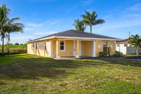 A home in Belle Glade