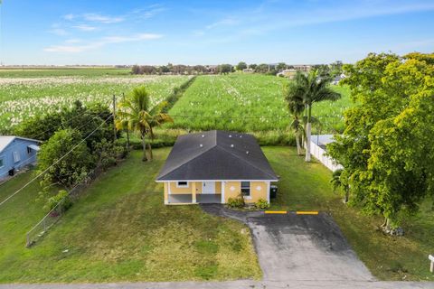 A home in Belle Glade