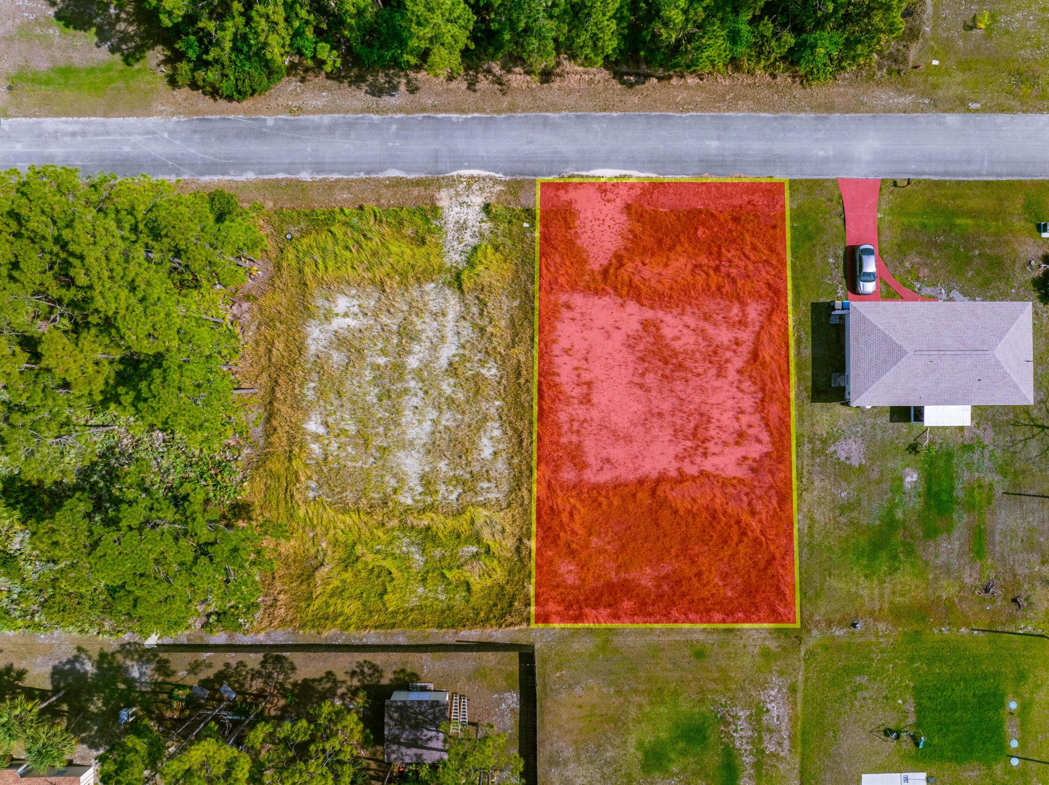 Ready-to-Build Lot in Palm Bay! This cleared, filled, and pad-built 0.23-acre homesite comes with an EHS permit issued & survey available. No HOA--just total freedom to create your dream home in a thriving, high-demand area. Opportunities like this go fast--act now!