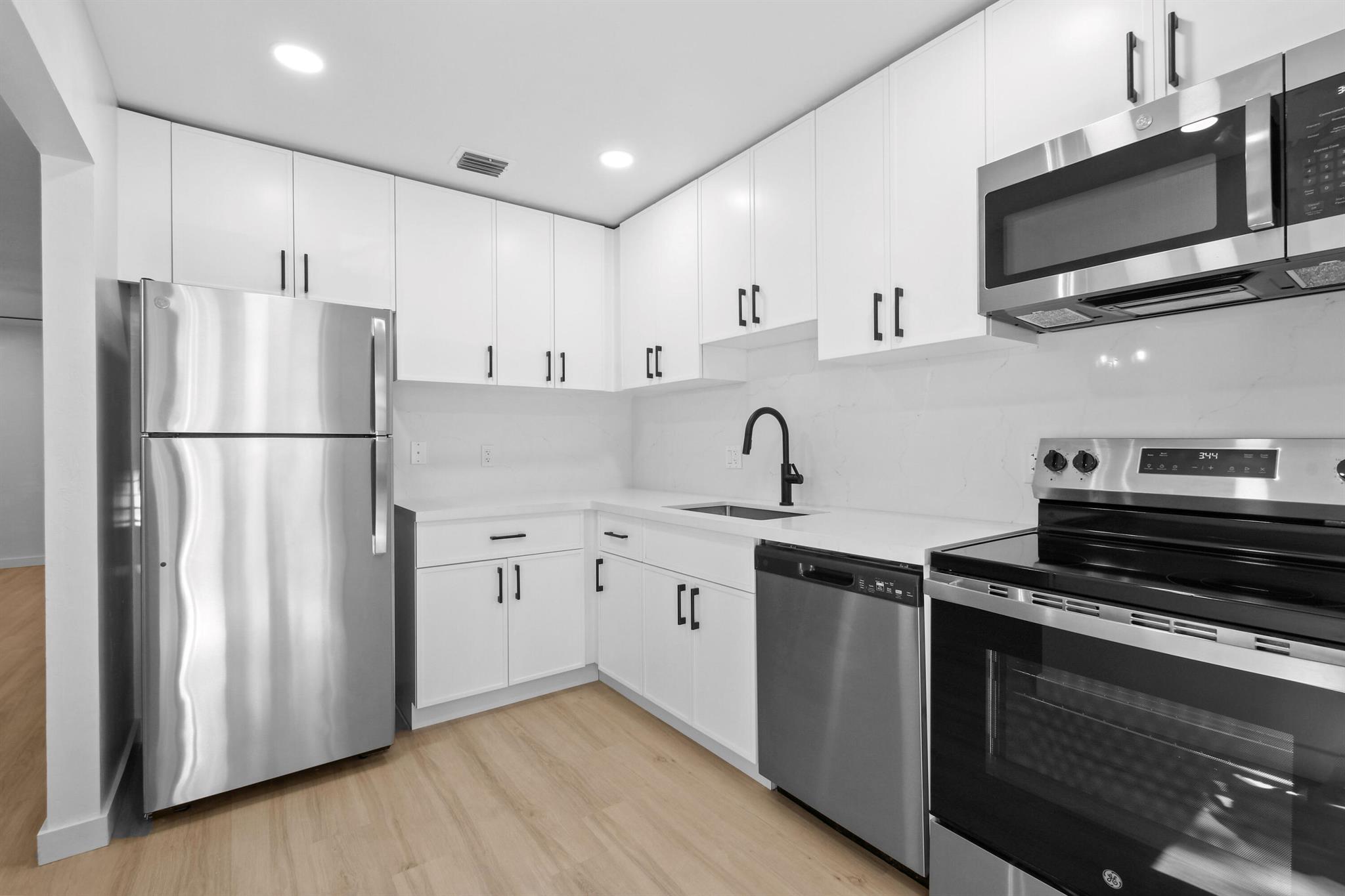 Summer Special - Just First Month's Rent + Security Deposit to move in!Welcome to your NEWLY RENOVATED home on Tropic Boulevard!This beautifully renovated 2-bedroom, 1-bath apartment offers modern living in the heart of Delray Beach.The kitchen boasts ALL-NEW stainless steel appliances, quartz countertops. The updated bathroom also features NEW modern fixtures and a clean, sleek design.Key Features:2 spacious bedrooms / 1 modern bathroomNEWLY RENOVATED InteriorCentral A/CIn-unit washer and dryerStainless steel kitchen appliancesOff-street parkingPet-friendly (with approval)Save on move-in costs with our security deposit alternative! This simple and fast process could save you the hassle and upfront cost of a traditional cash deposit.