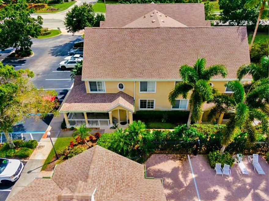 Welcome to the Courtyards of Willoughby, a peaceful, well-kept community in the heart of Stuart, Florida.This inviting 2-bedroom, 2-bath townhouse with a spacious loft combines comfort, quality, and convenience in one beautiful package. As you step inside, you're greeted by an open layout filled with natural light and soaring ceilings that make the home feel bright and airy. The main living area flows seamlessly into the dining and kitchen spaces, perfect for relaxing or entertaining with ease. Upstairs, you'll find a versatile loft that can be used as a home office, a quiet reading nook, or even a cozy retreat for guests.This home has been thoughtfully updated with major improvements already taken care of including a