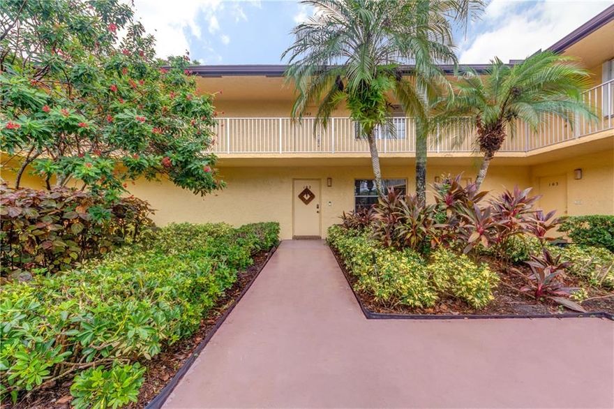 Spacious open floor plan, 3/2 first floor condo in desired area of Woodmont. This unit looks out onto the golf course, wood floor throughout, chef's gourmet kitchen, granite counter-top, stainless steel appliances  butler pantry, lots of cabinetry, freshly painted, laundry/storage room, master bedroom with sitting area, ensuite bathroom with roman jacuzzi tub, walk in closet. Unit is steps away from community pool. Azalea is close proximity to bus route, shopping plazas, restaurants, Tamarac Community Center and library. No renting first two year of ownership. Max 2 pets 40 lbs combined weight.  1 assigned parking space, 2 vehicles per unit. Development is not FHA approved. Per Association 10% down required. Make this your home today. A true gem.