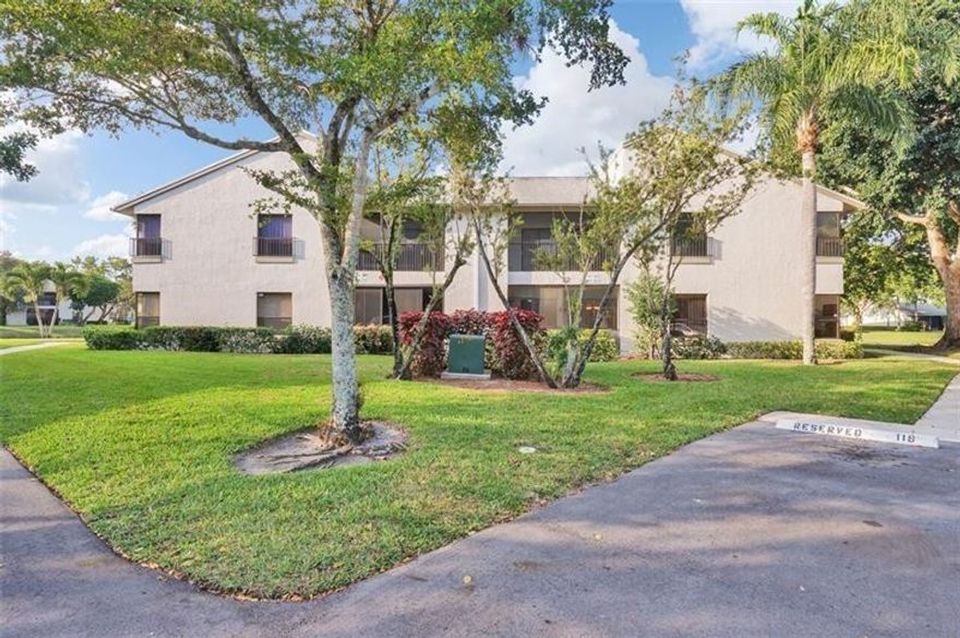 **ANOTHER RARELY AVAILABLE BEAUTIFUL GROUND FLOOR CORNER UNIT IN PREFERRED KARANDA VILLAGE VI. HAS A PRIME LOCATION, A CUL-DE-SAC & SOME OF THE MOST ADMIRING SERENE WATER VIEWS THE COMMUNITY HAS TO OFFER**UNIT HAS A SPLIT BEDROOM PLAN, UPDATED WHITE CABINETS IN KITCHEN, APPROX 4.5 YR OLD A/C & WATER HEATER, WALK-IN CLOSET IN MASTER. GLASS ENCLOSED PATIO AND A FULL SIZE W/D.**ALL TOWNSHIP AMENITIES INCLUDED FEATURING OLYMPIC SIZE HEATED POOL, BILLIARDS, TENNIS COURTS, RACQUETBALL, FITNESS CENTER, THEATRE, CLUBHOUSE & MUCH MORE.**ASSOC. REQ. 12% DOWN PAYMENT***TWO SMALL PETS ALLOWED. YOU WILL LOVE LIVING HERE, LOCATED IN HEART OF COCONUT CREEK, CLOSE TO PARKS, SHOPPING, HIGHWAY, TRANSPORTATION, INFRASTRUCTURE, MINUTES TO BUTTERFLY WORLD, SEMINOLE CASINO & PREMIER PROMENADE SHOPPING CENTER.