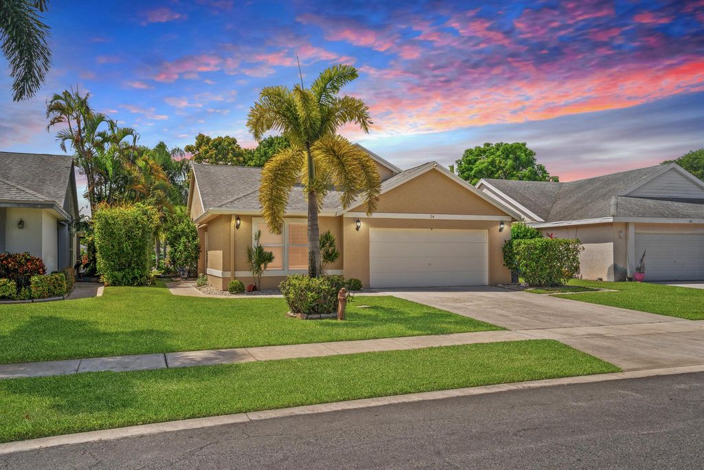 Photo of 34 Misty Meadow Drive, Boynton Beach, FL 33436 (MLS # R11106579)