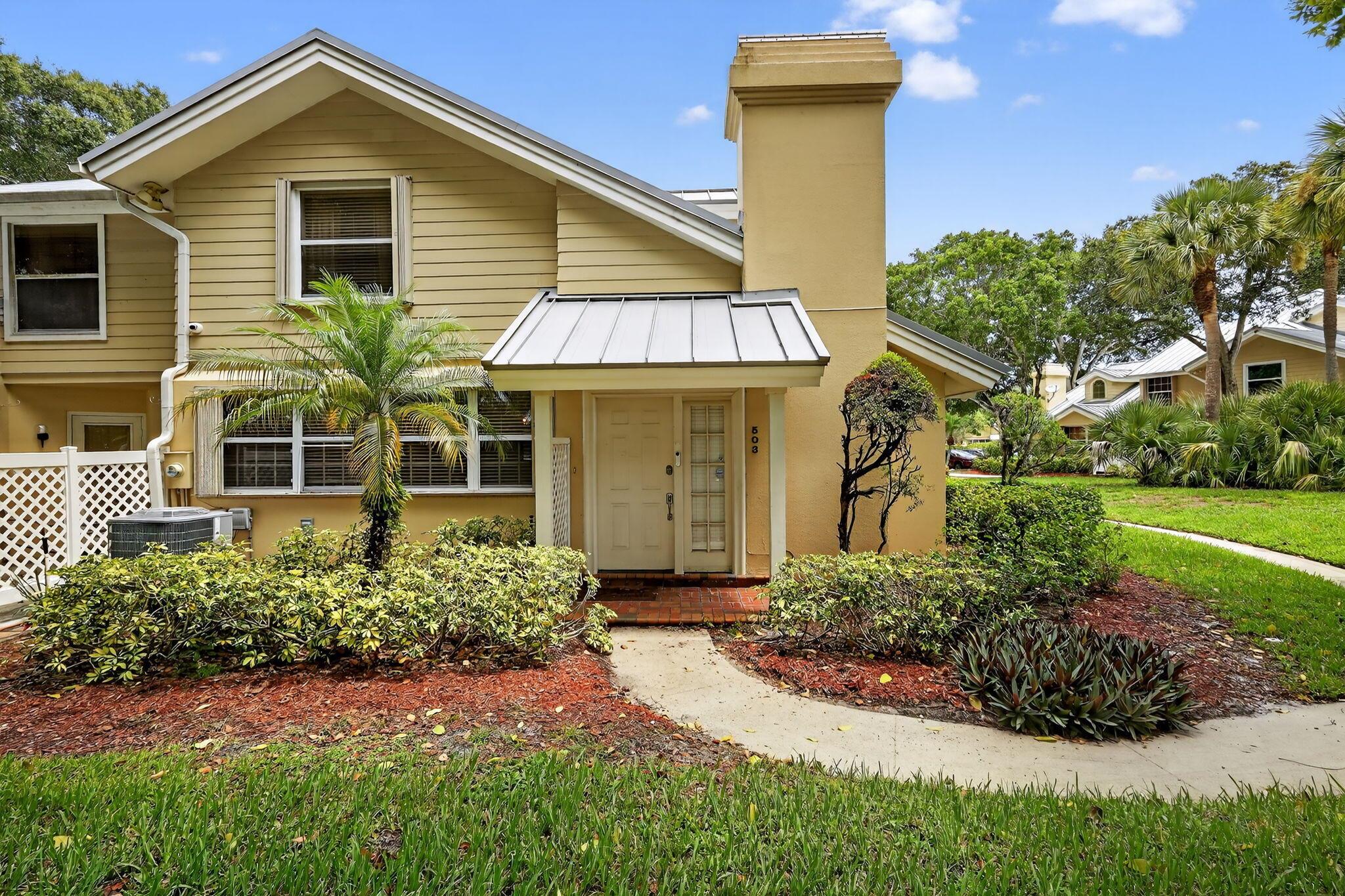 Corner multi-level townhome fully furnished for your convenience! Situated in the community of Wellesley in Boynton Beach, this 3BR/2BA, residence emanates a spacious open floorplan with vaulted ceilings illuminating sunlight. Enjoy entertaining in the gourmet kitchen featuring granite countertops, stainless-steel appliances, ample cabinet space. The dining area is perfectly situated for entertaining with an adjoining sizeable living room. Bask in the primary bedroom with ample closet space and large bathroom with a double sink. Call now for a tour!