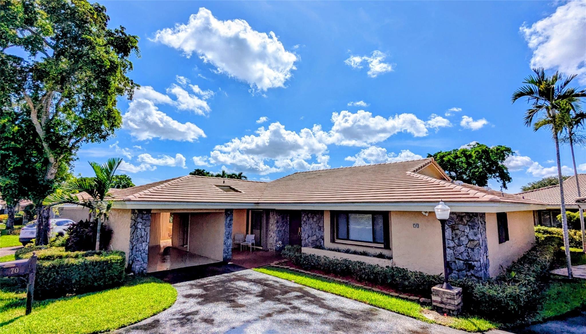 Welcome to your dream home in the exclusive gated community of Emerald Hills, situated directly on the
Emerald Hills Golf Course, Hollywood, FL! This meticulously maintained single-story residence offers
spacious, easy living with soaring ceilings, elegant crown molding, and gleaming tile floors throughout.
Enjoy two oversized primary bedrooms with walk-in closets, each offering tranquil views of the lush,
manicured courtyard visible from nearly every room. The expansive layout also includes a generous
office/den—perfect for remote work or creative pursuits—as well as a formal dining room and a delightful
sunny kitchen and breakfast nook. Step outside to a private outdoor area, ideal for creating your perfect
patio overlooking serene green space. Recent upgrades include