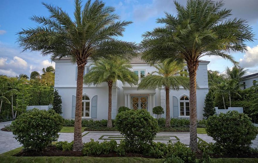 Ready for immediate occupancy! Stunning New Construction located in the sought after Estate Section of Palm Beach, just two blocks from Mar-a Lago and minutes to the finest shopping and dining on Worth Ave. Built by award-winning builder, Purucker & Marrano Custom Homes, elegant details meet transitional decor. This exquisite estate defines today's luxury lifestyle with custom appointments throughout. A prominent entry, formal living and dining room, gracious dual master baths and captivating outdoor living are just a few features the home offers. The generous 2nd floor balcony accessible from the master suite and upstairs living allows one to enjoy the enchanting South Florida sunrises and sunsets. This is the perfect winter retreat for the most sophisticated buyer!
