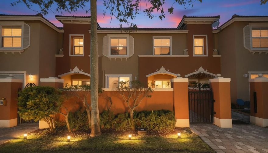 This is an absolute must see 2 bedroom, 2.5 bathroom townhouse which will be a perfect fit for those seeking a relaxed, low-maintenance lifestyle. Step inside to an open-concept living and dining area filled with natural light. This unit was recently painted and has updated flooring which enhances the spacious bedrooms. Each bedroom comes complete with its own private en-suite bathroom, which provides comfort and privacy. This charming unit blends comfort and style, making it ideal for both homeowners and investors alike. Residents enjoy access to a community pool and the convenience of being centrally located near top-rated schools, popular restaurants, shopping, and major highways. Do not miss out!!!