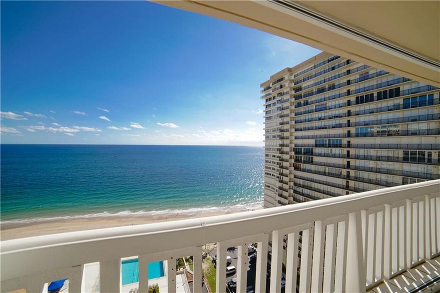 ALL OFFERS WELCOMED,MOTIVATED SELLER,LARGE 3/2.5 CORNER UNIT FLOWS THROUGH EAST-WEST WITH MAGNIFICENT DIRECT OCEAN & INTRACOASTAL VIEW.EVERY DAY YOU CAN ENJOY STUNNING SUNRISE AND SUNSET.FLOOR TO CEILING WINDOWS MAXIMIZE THE PANORAMIC VIEWS.APROX.2400 S.F IS READY TO BE DECORATED BY NEW OWNER.YOUR BLANK CANVAS AWAITS TO BE CUSTOMIZED TO YOUR INDIVIDUAL TASTE.SEMI PRIVATE ELEV.,W/D,NEWER AC & WH,GARAGE PARKING,24/7 SEC,EXTRA STORAGE,BREAKFAST AREA OVERLOOKING THE OCEAN.LUXURY HIGH RISE BUILD.ON THE BEACH.