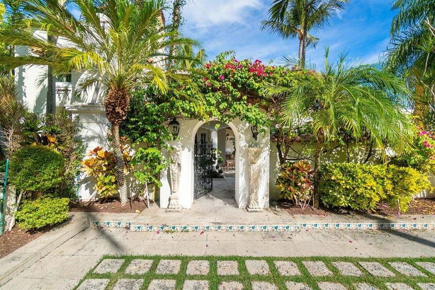 Now available for sale, 223 8th Street, a stunning water view Mediterranean compound just steps from the Intracoastal, Palm Beach Island, and Downtown WPB. Notable features include a 3 bed 3.5 bath main home, separate guest house, 2 car garage w/ cabana bath, additional sleeping loft, impact windows and doors, resurfaced flat roof, new kitchen with Viking appliances, heated pool and spa, multiple terraces, and Intracoastal views. The home is situated in the quiet enclave of Providencia Park, a waterfront neighborhood consisting of just 38 homes. The lake trail, Palm Beach Yacht Club, and popular dining and shopping options in both Palm Beach and West Palm Beach are all within walking distance. The Brightline and The Square are 5 minutes by bike, while PBI Airport is 10 minutes by car.