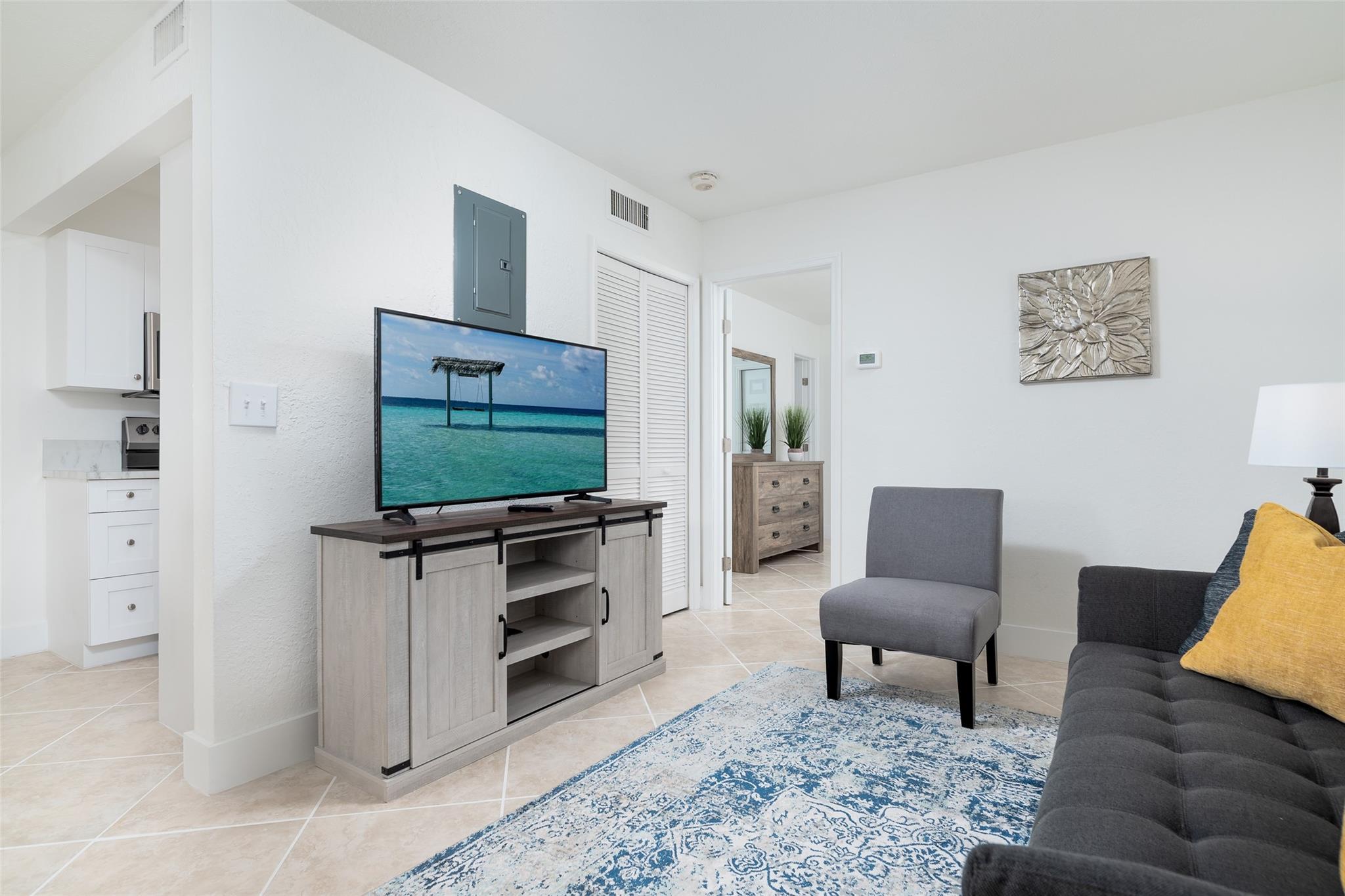 GORGEOUS modern 1 bed / 1 bath in the heart of Wilton Manors! UNIT #2. This super clean unit features stainless steel appliances, sleek tile flooring throughout, and an open, light-filled layout. Furniture is negotiable, can stay or be removed based on your needs. Located in a quiet, well-maintained, pet-friendly community just one block from Wilton Drive. Enjoy unbeatable walkability to cafes, restaurants, shops, and nightlife. Quick drive to Downtown Fort Lauderdale and the beaches. Professionally managed with responsive maintenance. Live in comfort and convenience!