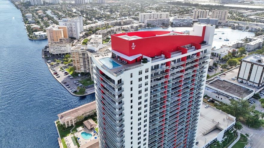 Beachwalk Condo of Hallandale Beach CAN BE RENTED DAILY AND IMMEDIATELY. This penthouse suite is a rare gem for investors and homeowners alike, combining luxury living with prime investment potential. Spacious 2-bedroom, 2-bath retreat with expansie windows showcasing breathtaking views of the Intracoastal, the Ocean and city skyline. Unwind in style with access to world-class amenities, including a rooftop pool deck just for owners, a waterfront pool, luxury spa, state-of-the-art fitness center and access to the renowned Hallandale Beach Club. From a convenient shuttle service to direct beach access, every detail caters to a life of relaxation and enjoyment. Make every day a beach day and embrace the allure of South Florida living!