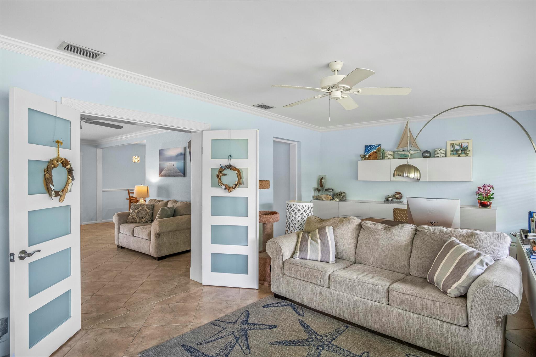 Move-in/Remodel opportunity in the sought-after Chapel Hill area of Boynton Beach's Mission Hill subdivision! This spacious 3 bed, 2 bath, 1,918 sf single-story home sits on a generous 12k sf (0.28 acre) lot on a quiet block. With a newer roof (2017) and brand new AC (2024), it's ready for immediate occupancy, while offering the potential to customize with improvements at your own pace. A little TLC can unlock tremendous value, ideal for investors, vacation rental income, or buyers eager to craft their dream home. Features include a large, enclosed backyard patio and plenty of room for a pool. Don't miss this gem in a desirable neighborhood!