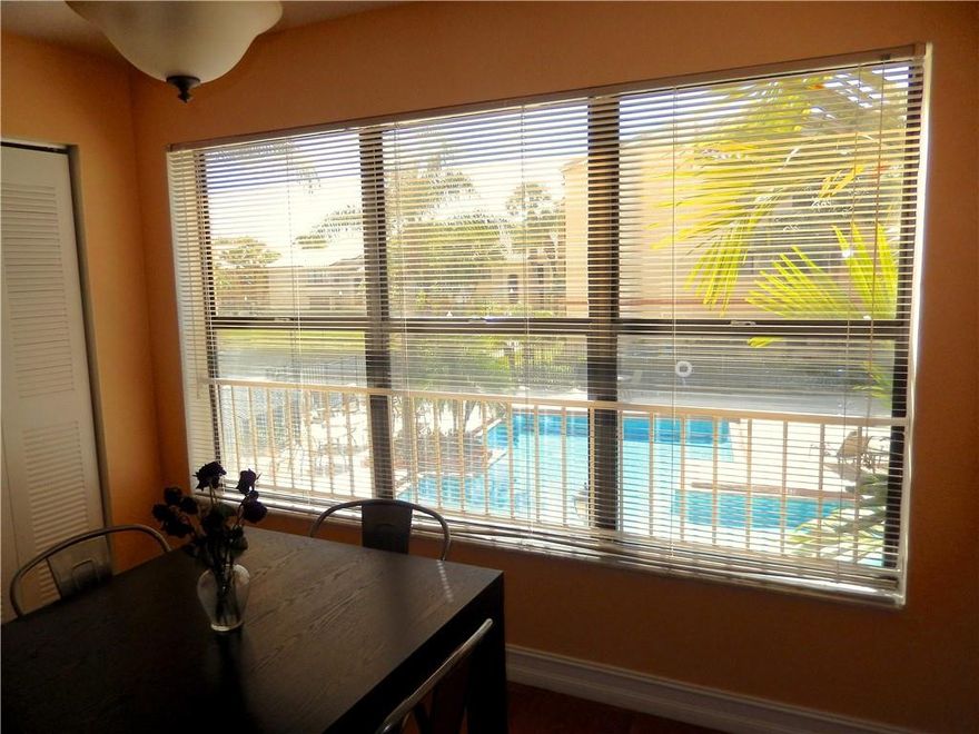 LOCATION, LOCATION, LOCATION! POOL & LAKE VIEW! The most convenient location to NSU & tons of shopping/dining in a fully updated building at the highly sought after Sundance @ Davie condos. Luxury 2/2, 1100 sf split floorplan condo w/ resort style amenities & parking for 2 cars + guests. Two master suites include ensuite bathrooms (one J&J) & large walk-in closets. Spacious in-unit laundry w/ full-sized w/d. FULLY RENOVATED unit w/ stainless steel appliances, granite countertops, laminate flooring throughout living room & bedrooms, tile in kitchen & bathrooms. Large walk-in utility/storage & separate pantry closet. Unit located very close to clubhouse w/ gym, pool, hot tub, tennis courts, BBQ area, & relaxing tropical lake w/ walking path & fountains. *FURNISHINGS NEGOTIABLE UPON REQUEST*