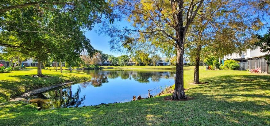Beautiful renovated 2 bed/2.5 bath lakefront townhouse. This home features a spacious kitchen w/white quartz counter top & tile backsplash w/ lighting, white wood cabinetry. Porcelain floor throughout first floor & wood laminate upstairs. New stainless steel appliances w/full size washer & dryer inside the unit, new AC unit, remodeled bathrooms. Walk-in closet in master bed and a big extra closet downstairs plus an outside storage room. Crown molding throughout.  This unit has a beautiful lake view which can be enjoyed from your screened & covered patio with storm shutters. Pet friendly community allows 2 pets up to 30lbs.  Great community tennis, basketball & racquetball courts, full theater, state-of-the-art gym, aquatic center, ballroom & more. 7.5% MINIMUM DOWN PAYMENT REQUIRED. Beautiful renovated 2 bed/2.5 bath lakefront townhouse. This home features a spacious kitchen w/white quartz counter top & tile backsplash w/ lighting, white wood cabinetry. Porcelain floor throughout on first floor & wood laminate upstairs. New stainless steel appliances w/full size washer & dryer inside the unit. New AC unit. Walk-in closet in master bed and a big extra closet downstairs plus an outside storage room. This unit has a beautiful lake view which can be enjoyed from your screened & covered patio with storm shutters. Pet friendly community allows 2 pets up to 30lbs. Great location near highways, shopping, schools & more. Great community tennis, basketball & racquetball courts, full theater, state-of-the-art gym, aquatic center, ballroom & more. 7.5% MINIMUM DOWN PAYMENT REQUIRED.