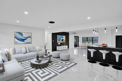 Tiny photo for 5840 SW 14th Street, Plantation, FL 33317 (MLS # F10545898)