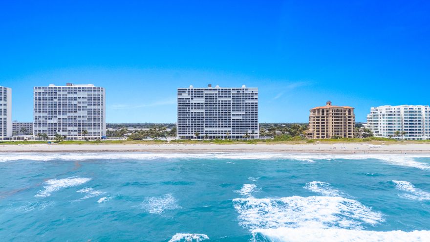 Penthouse D at Ocean's Edge. This is the opportunity buyers rarely find: a three-bedroom penthouse in one of Boca Raton's most prestigious oceanfront addresses, delivered clean and ready for a fully custom build. Demolition is complete. Spanning 2,384 sq ft, Penthouse D commands sweeping views of the Atlantic Ocean, Intracoastal Waterway, and city skyline. A semi-private elevator vestibule ensures an arrival as impressive as the residence itself. Two garage spaces included. Ocean's Edge sits directly on the sand with a newly renovated lobby and amenities, club room, fitness center, business center, oceanfront pool, tennis court, and 24-hour attended lobby service. Here, nothing is predetermined — except the view.