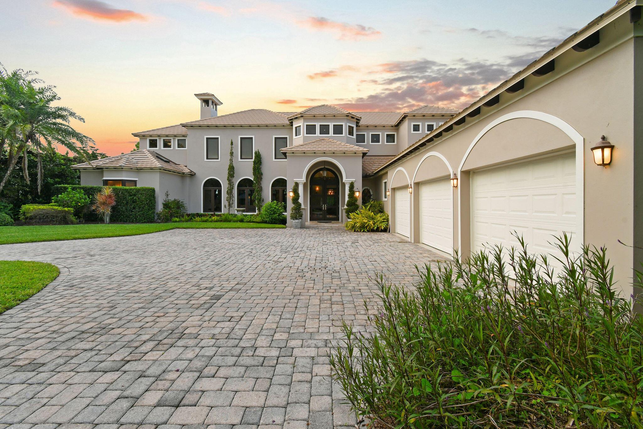 One of the most meticulous homes at Harbour Ridge which has been completely renovated by current owner! This fully furnished 4-bedroom, 5.5-bath estate offers an unparalleled lifestyle in Palm City's prestigious Harbour Ridge Yacht & Country Club. The home is set on an expanded lot with privacy and boasts breathtaking views overlooking a serene lake and the 10th hole of the Golden Marsh golf course. The setting is ideal for those who appreciate both elegance and tranquility.
