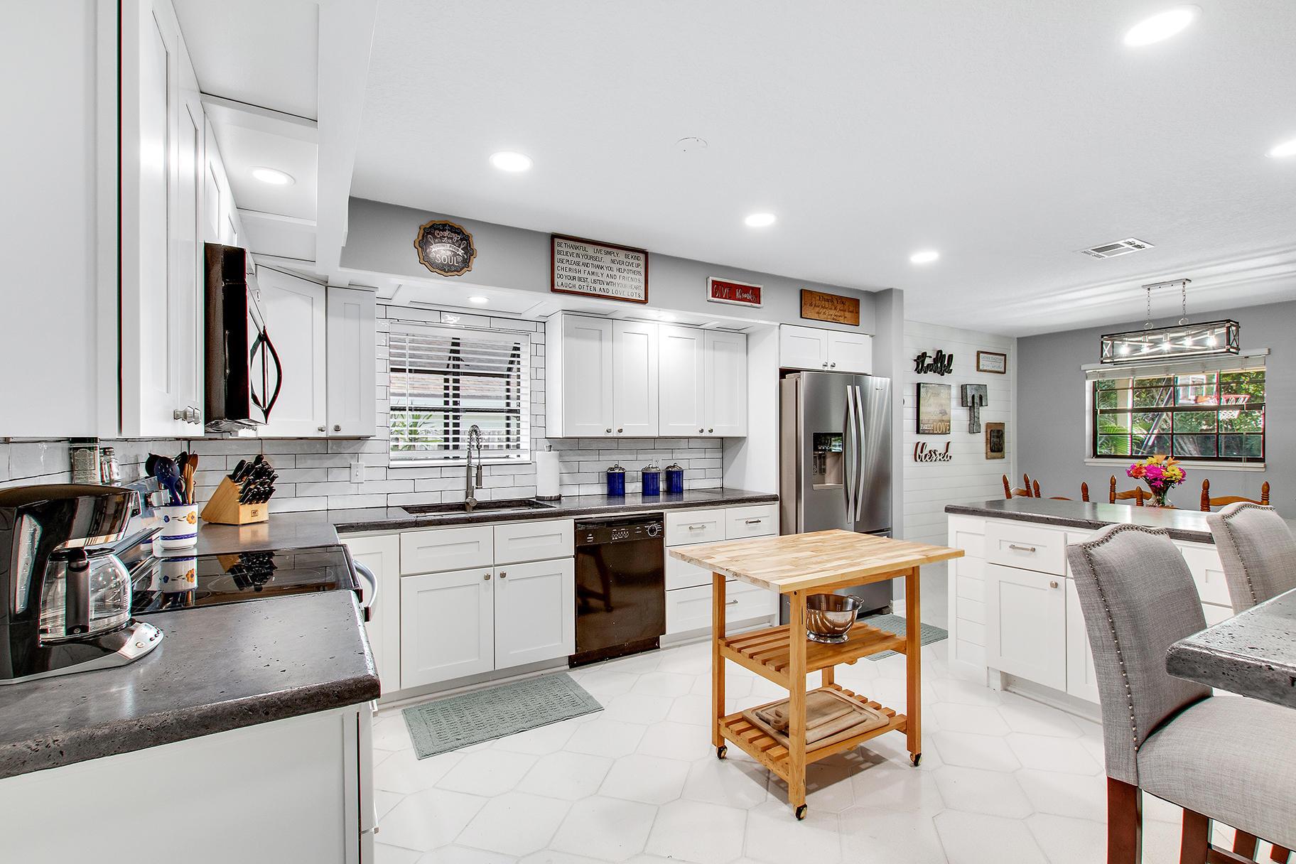 This should be your seasonal rental this year! Come see this Sugar Pond pool home, with newer kitchen, newer appliances, new floors in bedrooms, updated bathrooms, updated interior laundry room, new furniture in some rooms, spacious fenced in pool/patio and NO HOA! Rent will include 2x a month cleanings, lawn and pool care